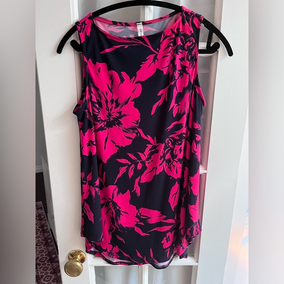 Floral tank top size L - Picture 1 of 3